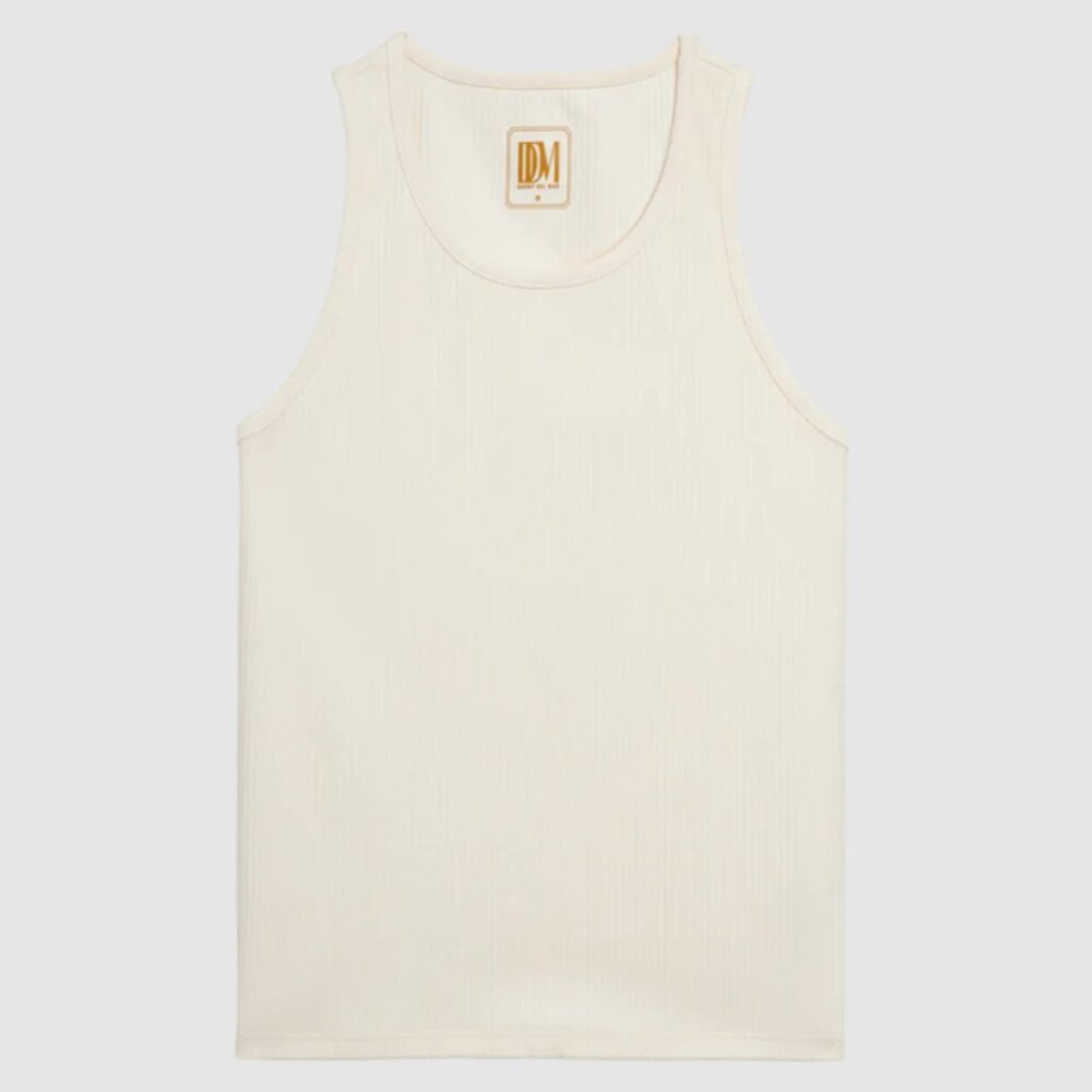 Milan Rib Tank - Shell - Dandy Del Mar (Small)
